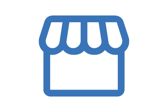 Geschäfts Icon, symbolisch für Vertrieb