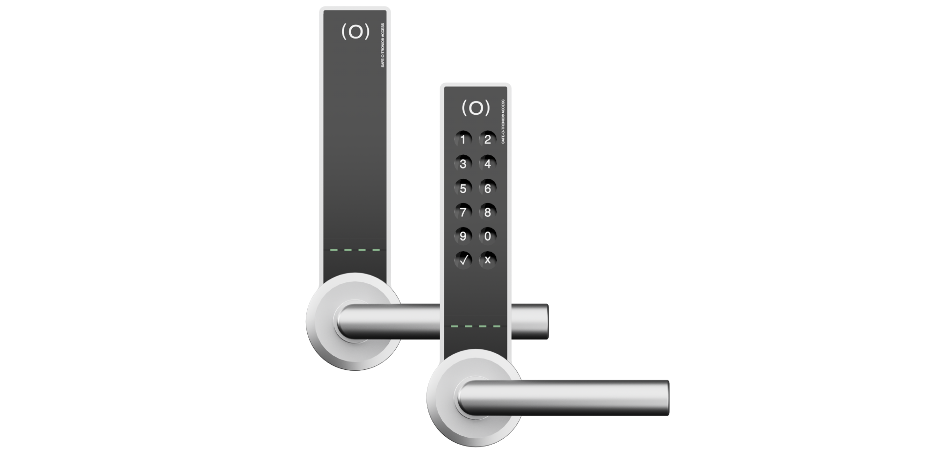 Produktbild Safe-O-Tronic DS, Frontal mit und ohne PIN-Pad